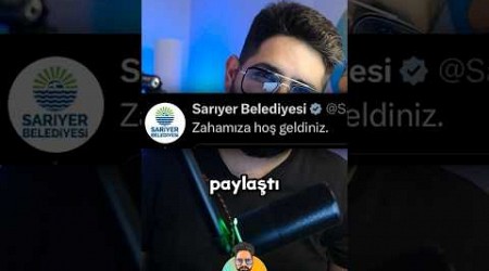 Sarıyer Belediyesi’nden Zaha Esprisi 