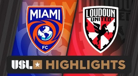 6.22.2024 | Miami FC vs. Loudoun United FC - Game Highlights