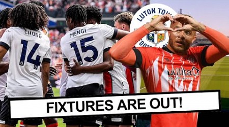 Reacting to Luton Town&#39;s Championship 24/25 Fixtures!