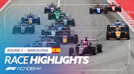 F1 Academy Race Highlights | 2024 Barcelona