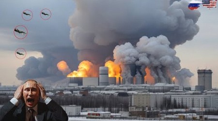 10 Minutes Ago!Disaster in Moscow: Russia&#39;s Largest Nuclear Weapons Arsenal Destroyed by US ICBM Mi