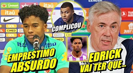 ESPANHA EM CHOQUE !! ENDRICK FORA DO REAL MADRID !? SELEÇÃO DEFINE TITULARES E MAIS