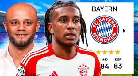 Bayern München Realistic Rebuild With Kompany &amp; Michael Olise in FC24 Career Mode! 