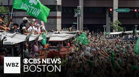 Best moments from the Celtics championship parade