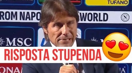 Risposta STRAORDINARIA di Antonio Conte 