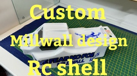 Tekno custom rc body (Millwall inspired)