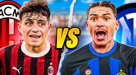 I Rebuild AC MILAN &amp; INTER In A Rebuild Battle!