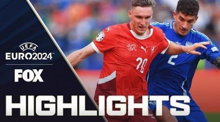 Switzerland vs. Italy Highlights | UEFA Euro 2024 | Round of 16