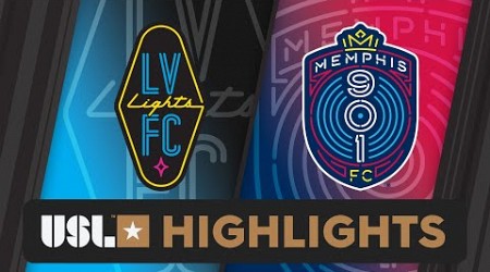 6.22.2024 | Las Vegas Lights FC vs. Memphis 901 FC - Game Highlights