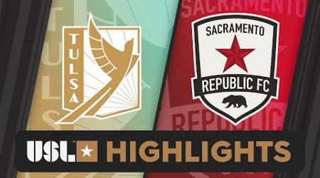 6.22.2024 | FC Tulsa vs. Sacramento Republic FC - Game Highlights