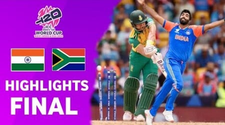 India Vs South Africa ICC T20 World cup 2024 Final Match Full Highlights | IND VS SA