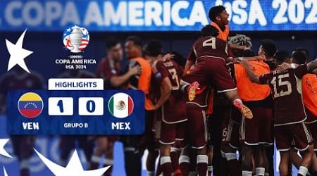 VENEZUELA 1-0 MÉXICO | HIGHLIGHTS | CONMEBOL COPA AMÉRICA USA 2024™