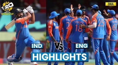 IND vs ENG Highlights: Rohit, Kuldeep &amp; Axar Shine, Beat ENG, India To Face SA In T20 WC 2024 Final