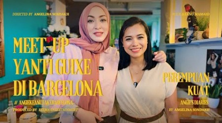 KETEMU ORANG INDONESIA DI BARCELONA! Yanti Guixe Ajak Angie Makan Gado-Gado!!! #vlog #barcelona