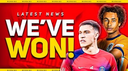 ZIRKZEE Transfer Race WON?! INEOS Want DE LIGT! Man Utd Transfer News