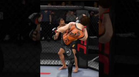 Ajax Flat-Lines Bruce Lee | UFC 3 - #shorts