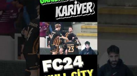 RAKİBE GOL OLUP YAĞDIK // FC24 KARİYER MODU HULL CİTY