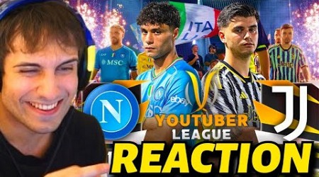 BLUR REACTION FINALE di YOUTUBER LEAGUE JUVE-NAPOLI!! w/MARZA