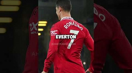 Cristiano Ronaldo Everton&#39;a Karşı 