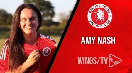 NEW SIGNING - We hear from former Millwall and Dorking player Amy Nash as she signs for The Wings