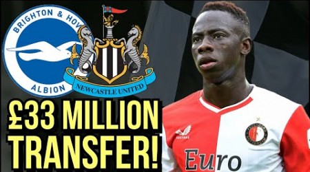 Newcastle AGREE £33 MILLION Sale of Yankuba Minteh to Brighton!