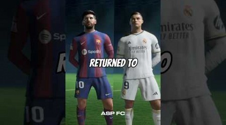 What if Messi and Ronaldo returned to La Liga next season... FC 24