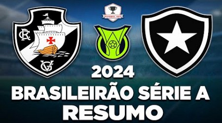 VASCO 1 x 1 BOTAFOGO AO VIVO | BRASILEIRÃO SÉRIE A 2024 | 13ª RODADA | NARRAÇÃO