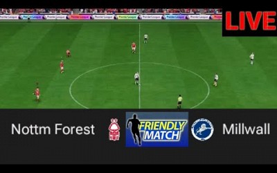 LIVE: Nottingham Forest vs Millwall,Watch friendly match today July 23, 2024,