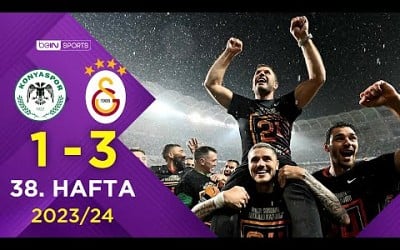Tümosan Konyaspor (1-3) Galatasaray | 38. Hafta - Trendyol Süper Lig 2023/2024
