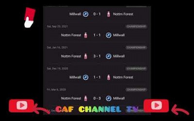 LIVE;Nottingham Forest vs Millwall,Watch friendly match today,and Highlights.