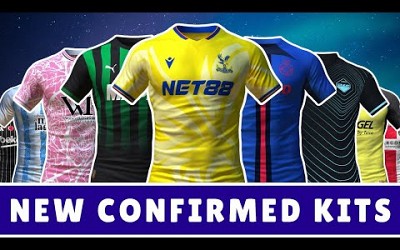 New Confirmed Football Kits For Upcoming Season 2024-2025....