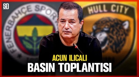 FENERBAHÇE - HULL MAÇI ÖNCESİ BASIN TOPLANTISI |Acun Ilıcalı, Abülkadir Ömür, Tan Kesler, Tim Walter