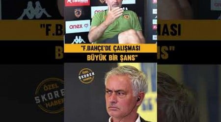 Hull City teknik direktörü Tim Walter: Mourinho&#39;nun Fenerbahçe&#39;de çalışması büyük bir şans