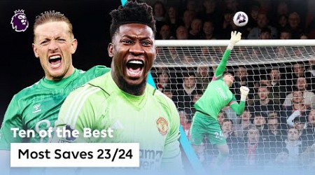 Goalkeepers With MOST Premier League Saves 23/24