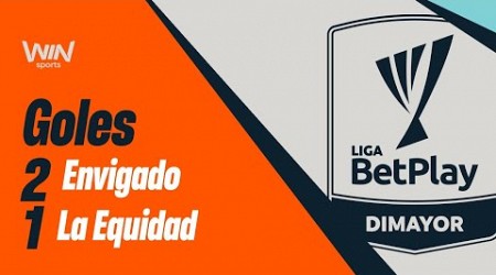 Envigado vs. La Equidad (goles) | Liga BetPlay Dimayor 2024- 2 | Fecha 1