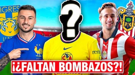 Los 6 VERDADEROS BOMBAZOS que TODAVÍA SE PODRÍAN DAR EN LA LIGA MX ¡El #2 ES DESQUICIADO!