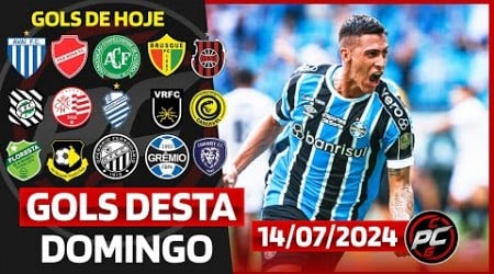 ⚽️ TODOS OS GOLS DESTE DOMINGO 14/07/2024 GOLS DE HOJE, GOLS DO DIA, GOLS DA RODADA (COMPLETO)