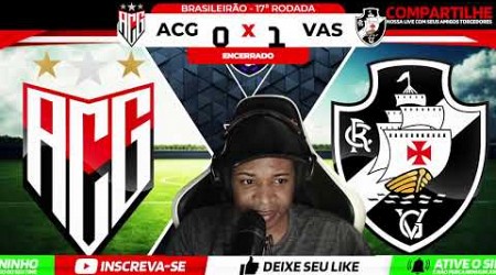 O VASCO VENCE O ATLÉTICO-GO POR 1 A 0 E SOBE NA TABELA DO BRASILEIRÃO