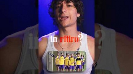 Come VIVE un CALCIATORE di Serie A in ritiro? #calcio #fiorentina #ritiro #storytelling