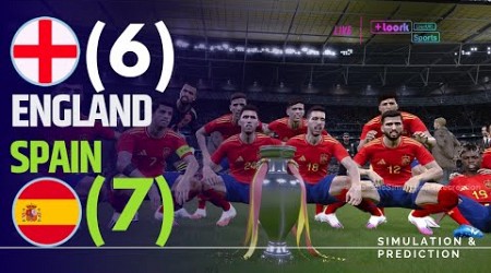 Penalty shootout ⚽ Spain 7-6 England 