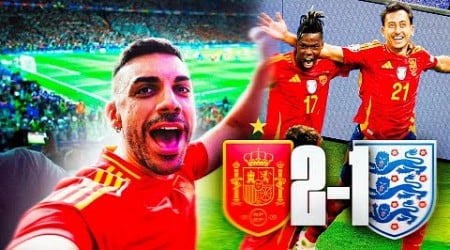 ESPAÑA 2-1 INGLATERRA | FINAL EUROCOPA 2024 EN EL ESTADIO!! DjMaRiiO