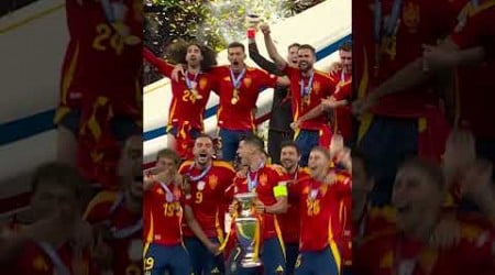 Spain are champions of Europe for a record FOURTH time! 