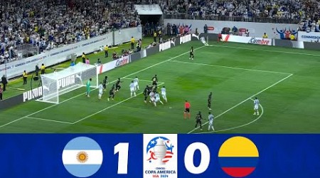 Argentina vs Colombia 1-0 | 2024 Copa America | Match Highlights