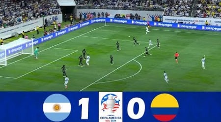 Argentina vs Colombia 1-0 | 2024 Copa America | Match Highlights