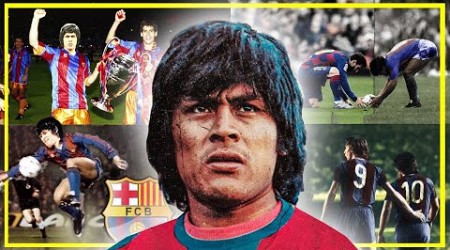 CUANDO HUGO &quot;EL CHOLO&quot; SOTIL ERA EL MOUNSTRUO DEL BARCELONA | HISTORIA COMPLETA