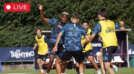 ALLENAMENTO del NAPOLI in diretta 