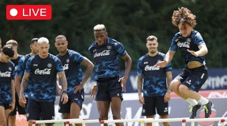 ALLENAMENTO del NAPOLI in diretta 