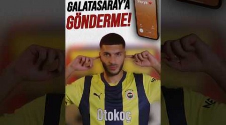 FENERBAHÇE&#39;DEN GALATASARAY&#39;A GÖNDERME! #football