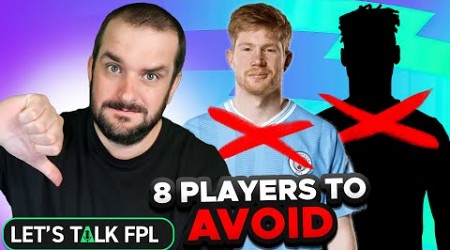 8 FPL PLAYERS TO AVOID | Fantasy Premier League Tips 2024/25