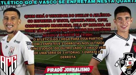 Atlético-GO x Vasco | Brasileirão Série A | Confira as informações da partida